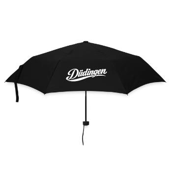 Düdingen Freiburg - Regenschirm (klein) - Schwarz - Vorne
