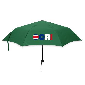 Costa Rica - Regenschirm (klein) - Flaschengrün - Vorne