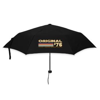 Vintage Retro 1976 - Umbrella (small) - black - Front