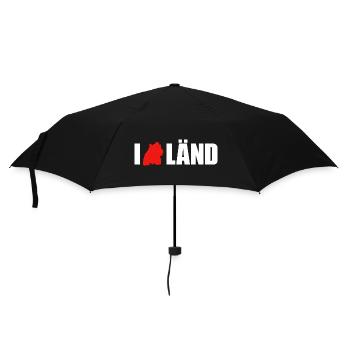 J’aime Länd Baden-Wurtemberg - Parapluie standard - noir - Devant