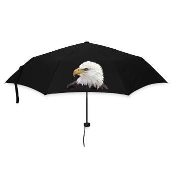 Pygargue à tête blanche - Parapluie standard - noir - Devant