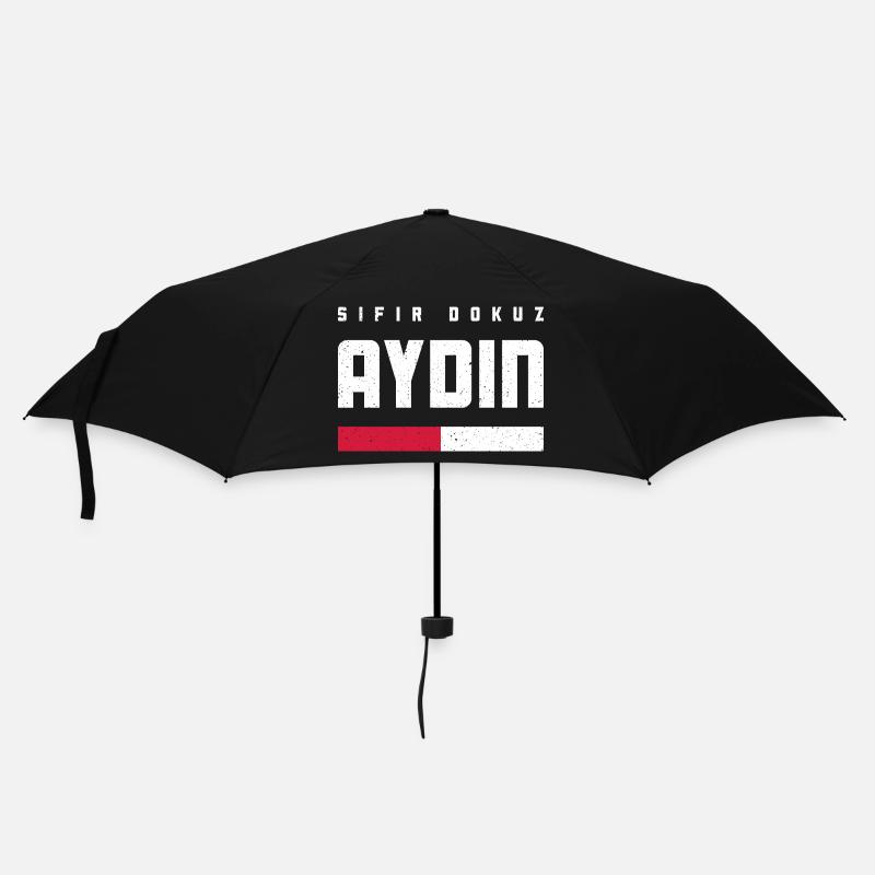 Aydin 09 - Regenschirm (klein) - Schwarz