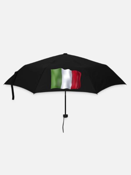 Drapeau italie - Parapluie standard - noir