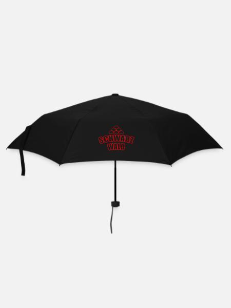 Schwarzwald - Regenschirm (klein) - Schwarz