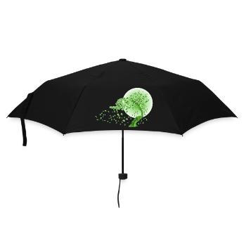 Japan Japanese Fashion Bonsai Moon Fantasy - Umbrella (small) - black - Front