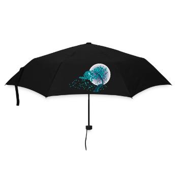 Japan Japanese Fashion Style Nature Tree - Umbrella (small) - black - Front