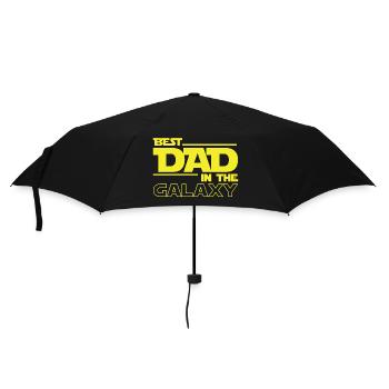 BEST DAD IN THE GALAXY - Umbrella (small) - black - Front