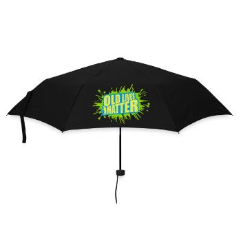 old lives matter quote - Umbrella (small) - black - Front