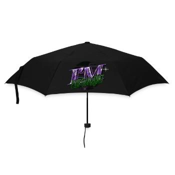 Funny Gym Fairy Tail Happy Dinosaurs Comic Cute - Umbrella (small) - black - Front