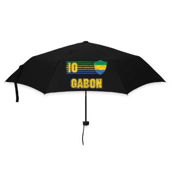 Gabon Football Team - Umbrella (small) - black - Front