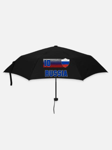 Équipe de Russie de football - Parapluie standard - noir