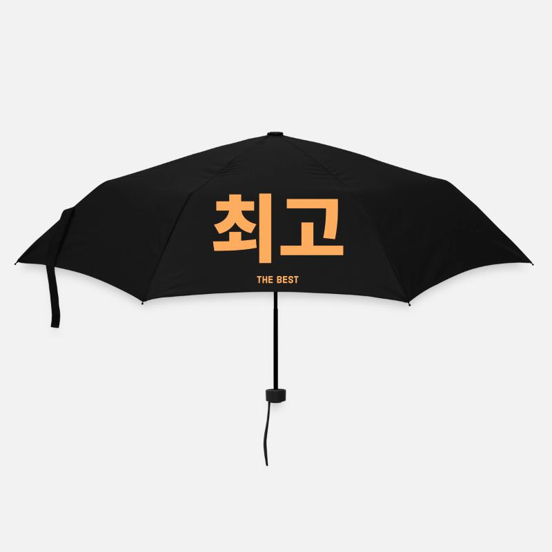 Coréen - Parapluie standard - noir