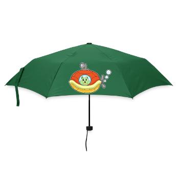 Turtle Submarine - Umbrella (small) - bottlegreen - Front