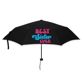 Best Sister Ever - Umbrella (small) - black - Front