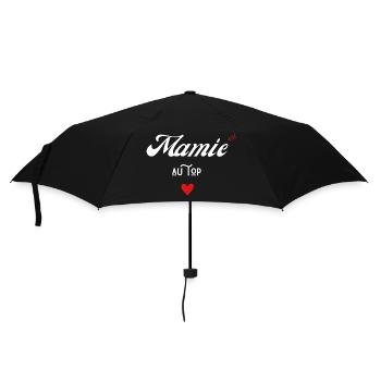 Mamie au top idée cadeau - Parapluie standard - noir - Devant