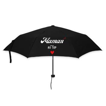 TMaman au top idée cadeau - Parapluie standard - noir - Devant