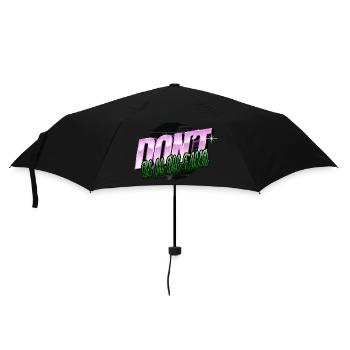 Livre Amateur de livres Typographie Dictons impressionnants - Parapluie standard - noir - Devant