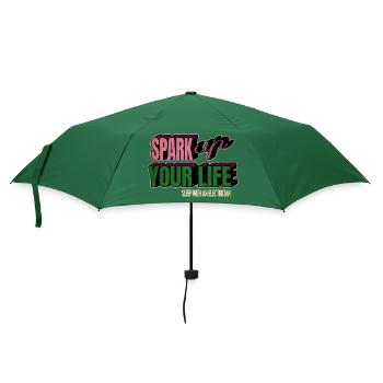 lineman actress gift gift idea - Regenschirm (klein) - Flaschengrün - Vorne