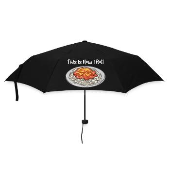 This Is How I Roll - Regenschirm (klein) - Schwarz - Vorne