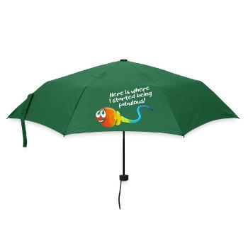 Funny LGBT Pride Month - Umbrella (small) - bottlegreen - Front