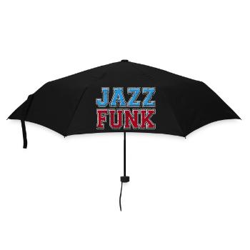 Jazz Funk Grunge - Regenschirm (klein) - Schwarz - Vorne