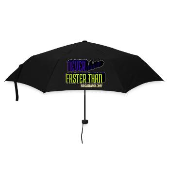 Drôles de dictons mécanicien de chemise de baseball - Parapluie standard - noir - Devant