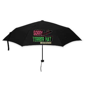 Amoureux des chiens Limier chiot Berger Chien Greyhound - Parapluie standard - noir - Devant