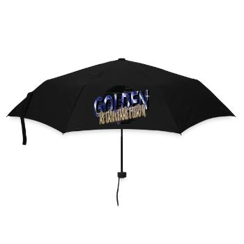 funny paw chihuahua birthday gift idea - Umbrella (small) - black - Front