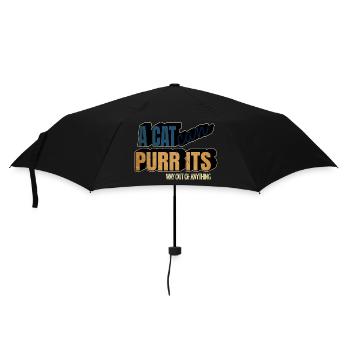Kitty Pet Geek anniversaire cadeau anniversaire anti - Parapluie standard - noir - Devant