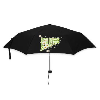 Fleurs, marguerites, marguerites, nature, jardin - Parapluie standard - noir - Devant