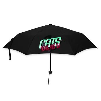 aw chat persan cadeau saint-valentin j’adore les chats - Parapluie standard - noir - Devant