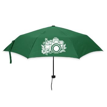 Photographe Photographie Caméra de photographie - Parapluie standard - vert bouteille - Devant