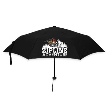 Zipliner Tyrolienne Hobby Tyrolienne Montagnes Dicton - Parapluie standard - noir - Devant