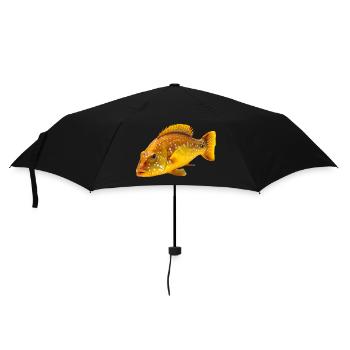 Le poisson corallien léopard vit dans l’océan Pacifique - Parapluie standard - noir - Devant
