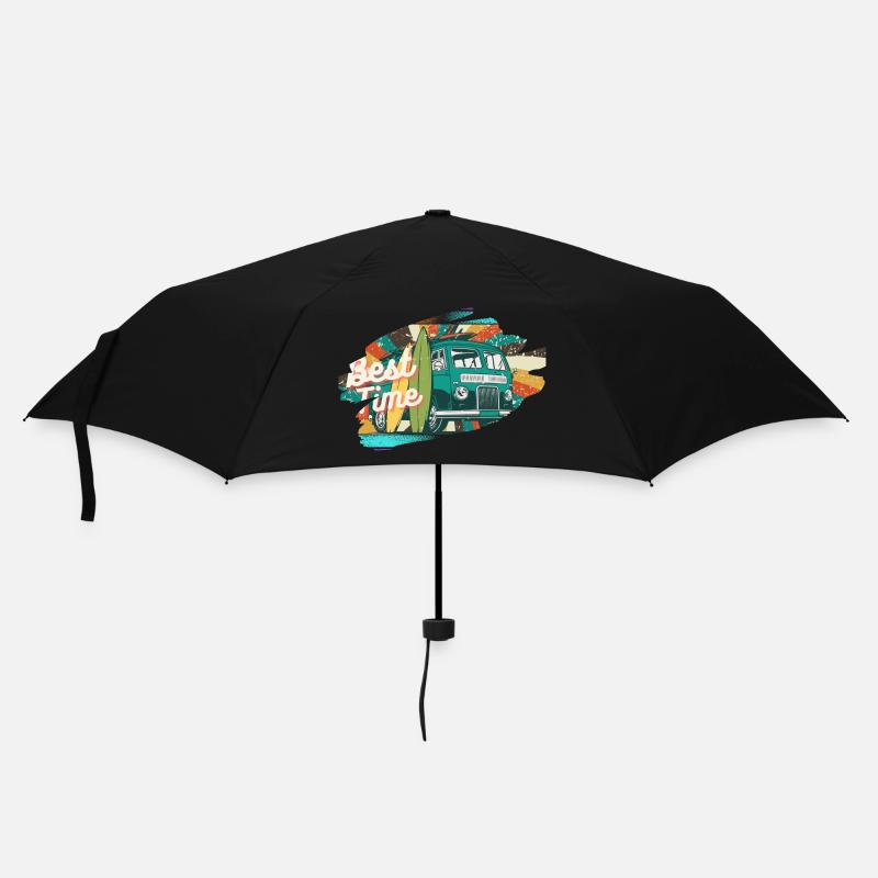 Best Time - Umbrella (small) - black