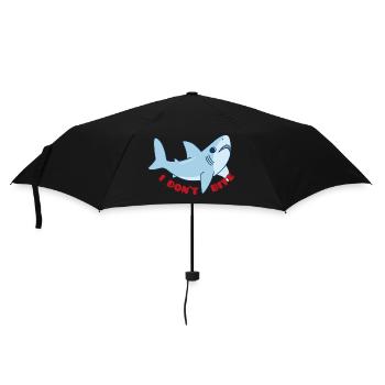 Meerestiere - Regenschirm (klein) - Schwarz - Vorne