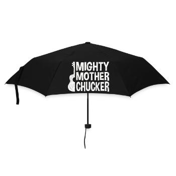 Mighty Mother Chucker - Regenschirm (klein) - Schwarz - Vorne