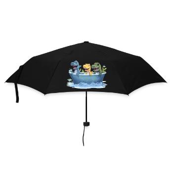 Dinos - Parapluie standard - noir - Devant