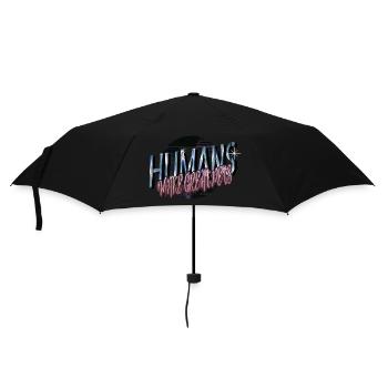 Alien Aliens Dictons amusants Alien OVNI - Parapluie standard - noir - Devant