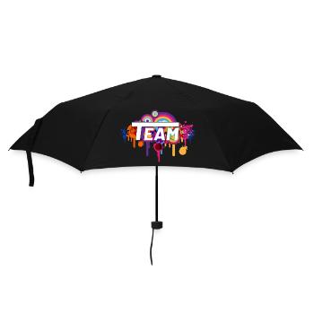 « Équipe » - Imbattable ensemble - Parapluie standard - noir - Devant