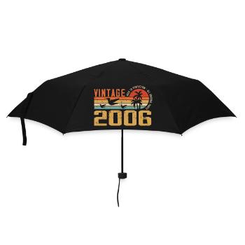 Vintage 2006 Cadeau Anniversaire - Millésime 2006 - Parapluie standard - noir - Devant