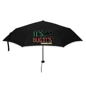 C Sharp Programming Gift Christmas Carols Happy - Umbrella (small) - black - Front