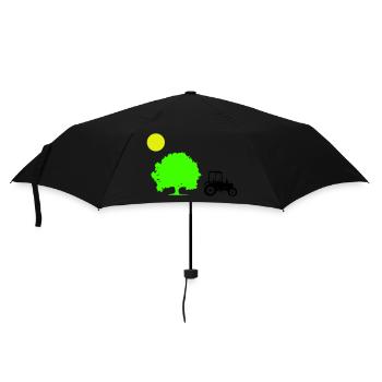 tractor - Umbrella (small) - black - Front