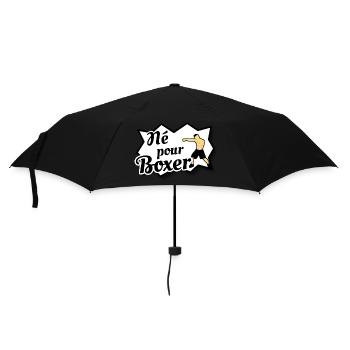 Boxe - Parapluie standard - noir - Devant