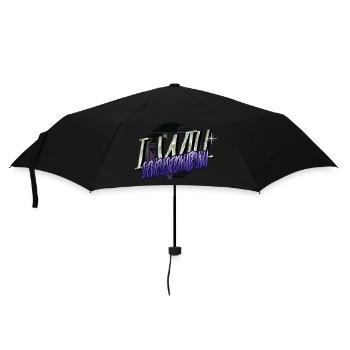 funny sayings bookish stuff book children better - Umbrella (small) - black - Front