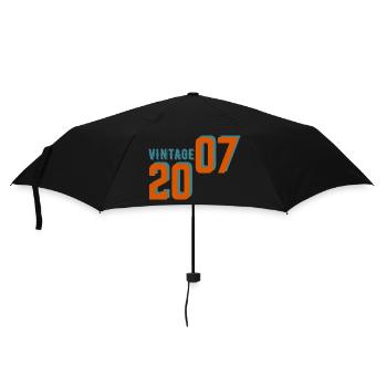 Vintage rétro 2007 - Parapluie standard - noir - Devant