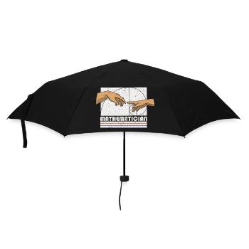 Creation of Adams Fibonacci Math Art - Umbrella (small) - black - Front