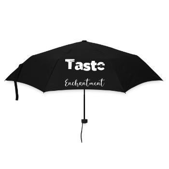 Gastronomic Journey Cool Birthday Present Idea - Umbrella (small) - black - Front