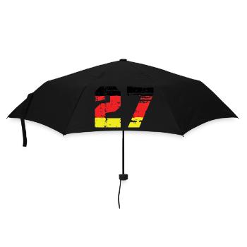 27 Numéro Allemagne Jersey - Parapluie standard - noir - Devant