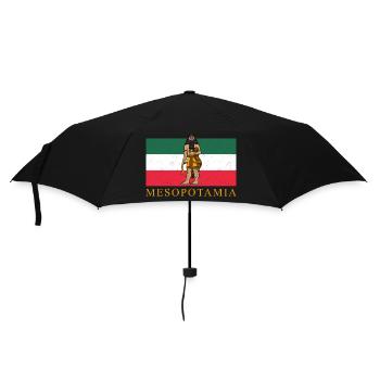 Mesopotamien Osten Iran Gilgamesch Sumer - Regenschirm (klein) - Schwarz - Vorne